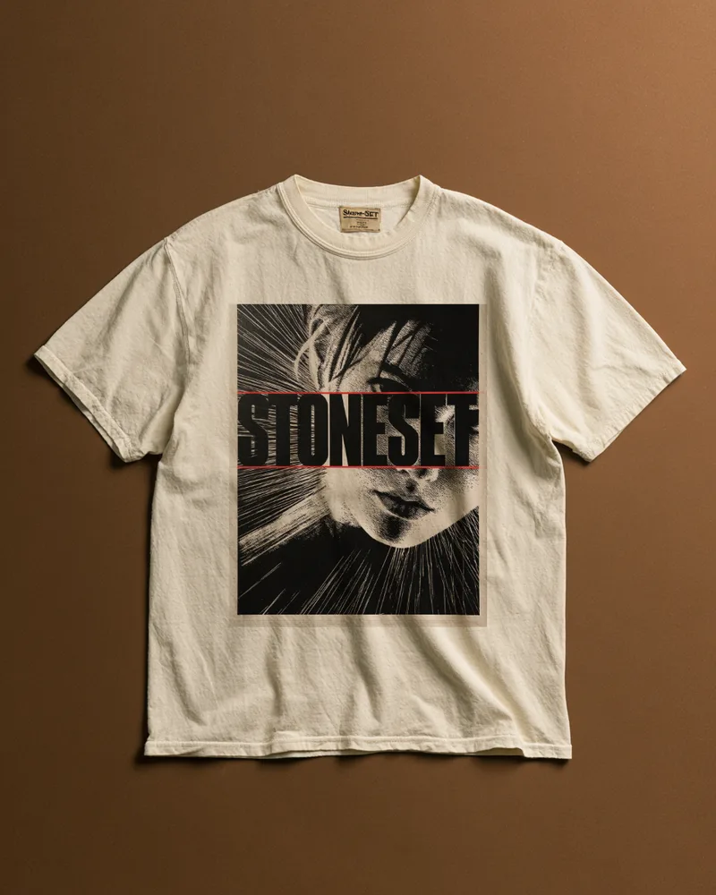 PST-04 · Figure II Tee — Cream