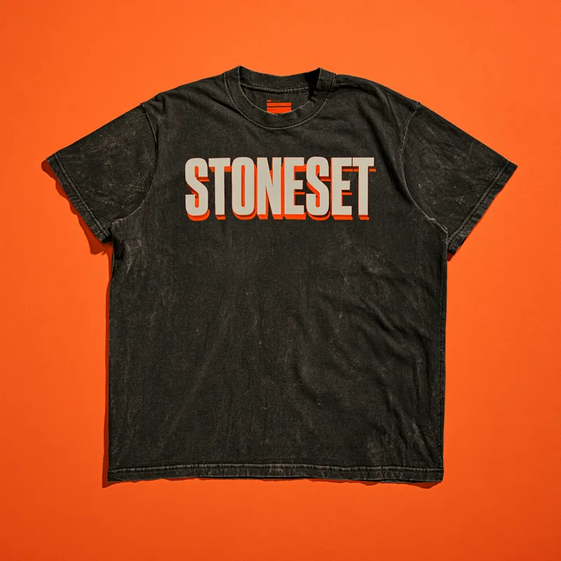 STS-W07 · Clean — Bone on black